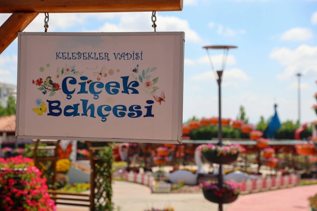 Konya'da 385 bin çiçekli bahçe kapılarını açtı! Türkiye'nin en büyüklerinden 24